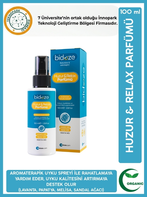 Bidoze Huzur & Relax Parfümü 100 Ml.